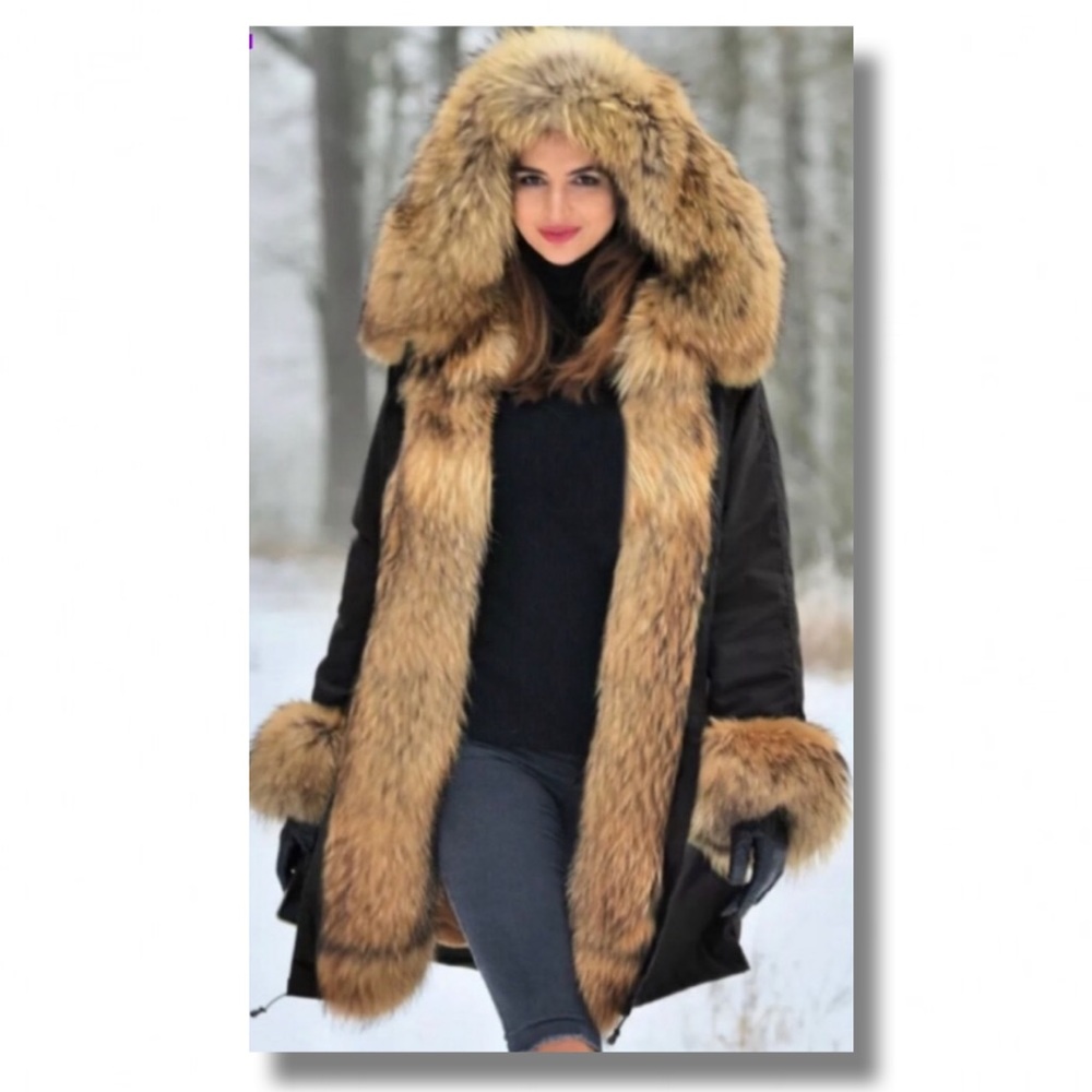 🆕Faux Fur Hooded Parka